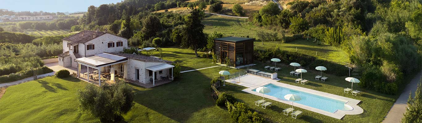 Immersa nel verde per la vostra tranquillità